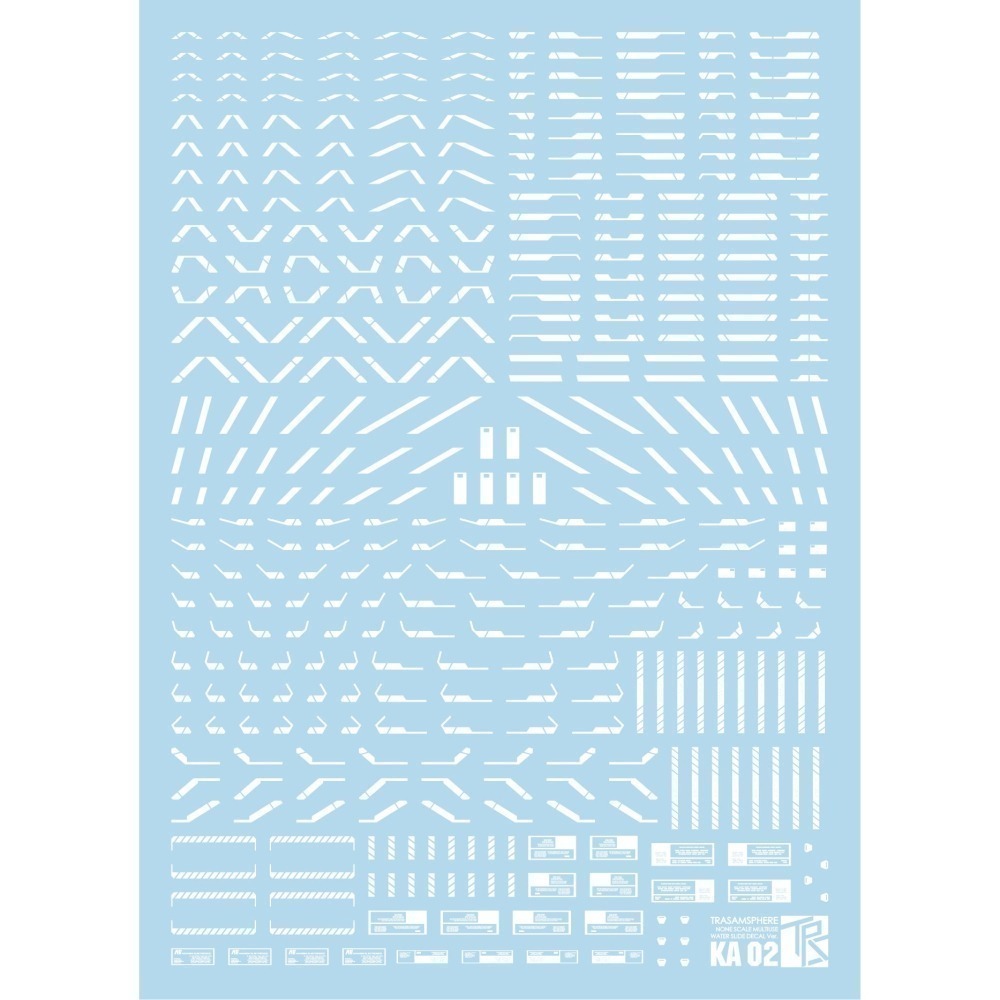 【Max模型小站】三紅領域 鋼彈模型 KA通用 卡版 KA版 標誌 細節水貼-細節圖5