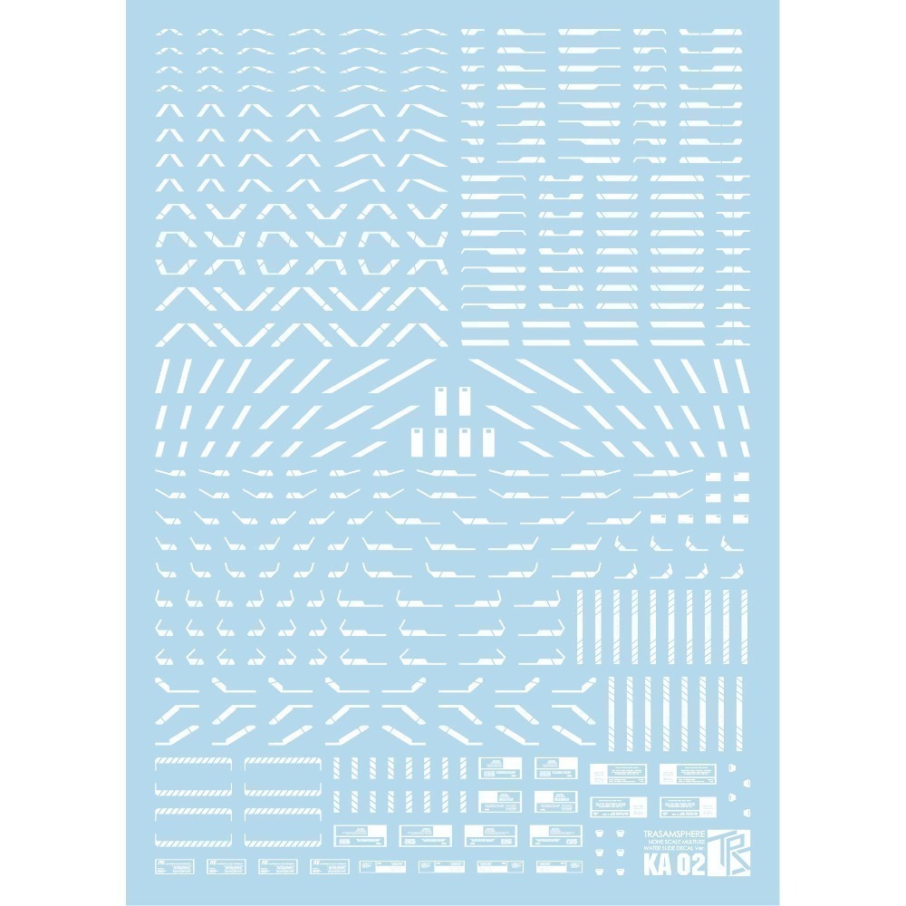 【Max模型小站】三紅領域 鋼彈模型 KA通用 卡版 KA版 標誌 細節水貼-規格圖9