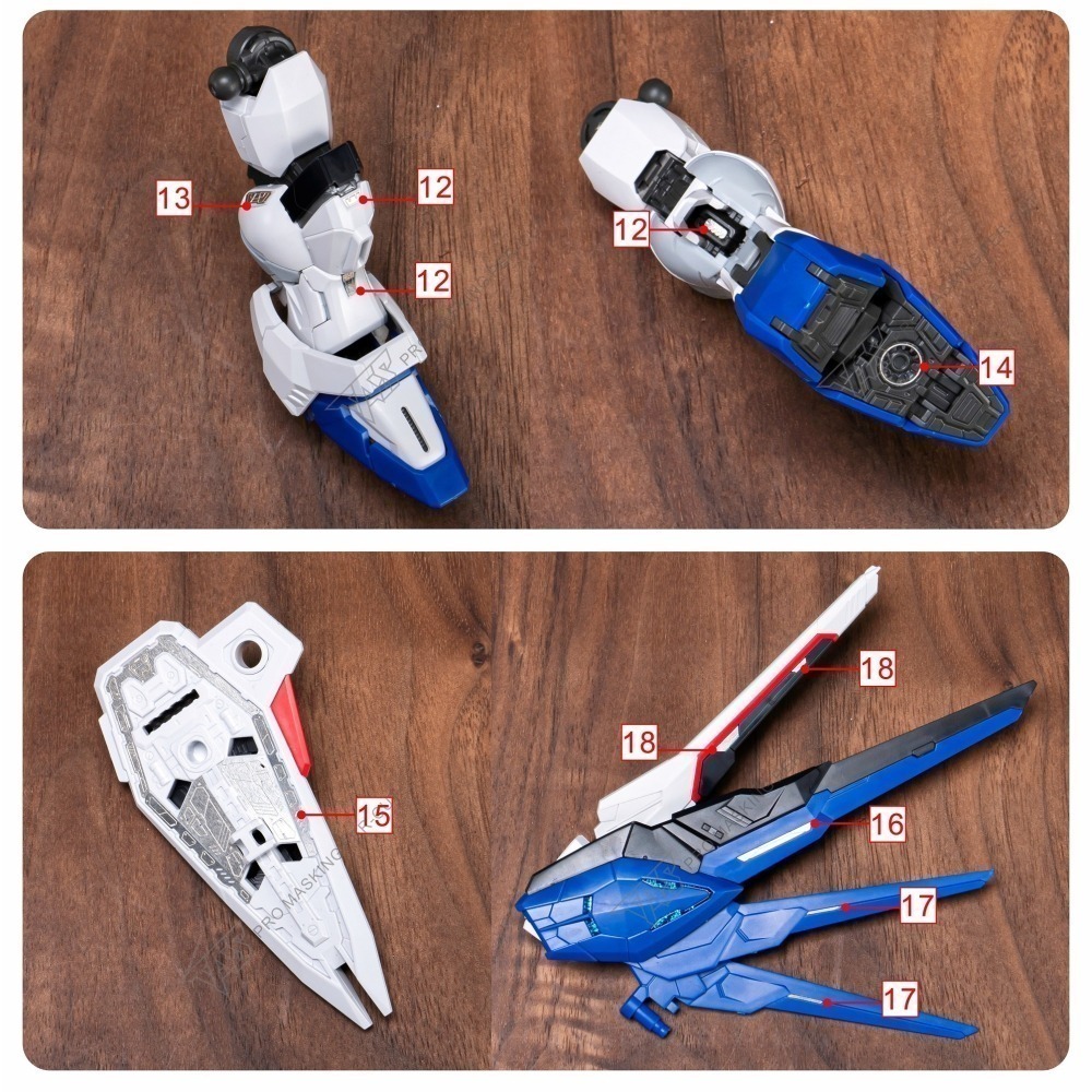 【Max模型小站】TAS沉迷者 MGSD自由鋼彈 ZGMF-X10A 專用高精度蝕刻片(無背膠)-細節圖5