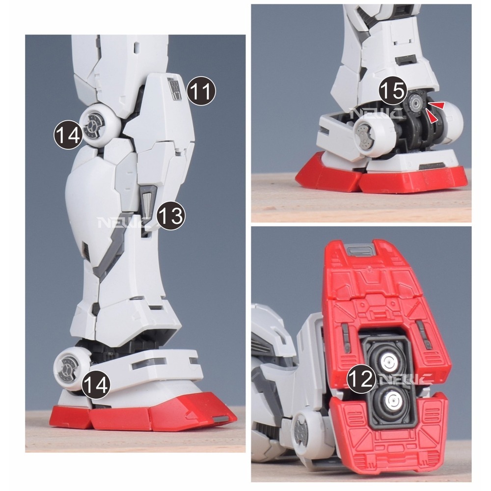 【Max模型小站】新月 (RGU)元祖鋼彈VER2.0細節改造補品金屬蝕刻片-細節圖5