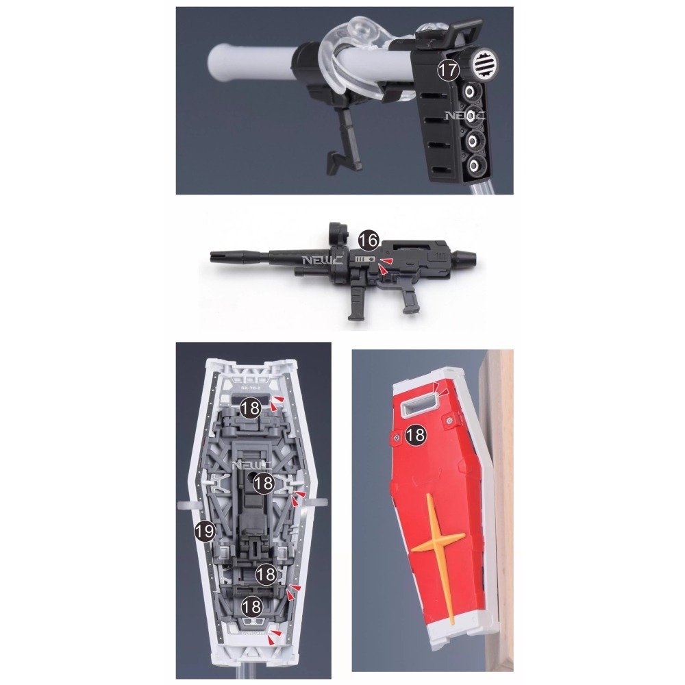 【Max模型小站】新月 (RGU)元祖鋼彈VER2.0細節改造補品金屬蝕刻片-細節圖6