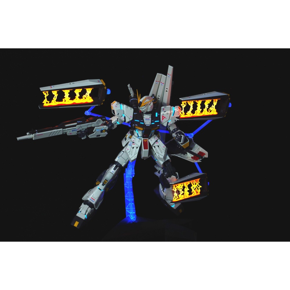 【Max模型小站】Q核心 RG/ MG 牛卡牛 海牛卡海牛 螢光 浮游炮特效件(3入不含本體及支架)-細節圖2