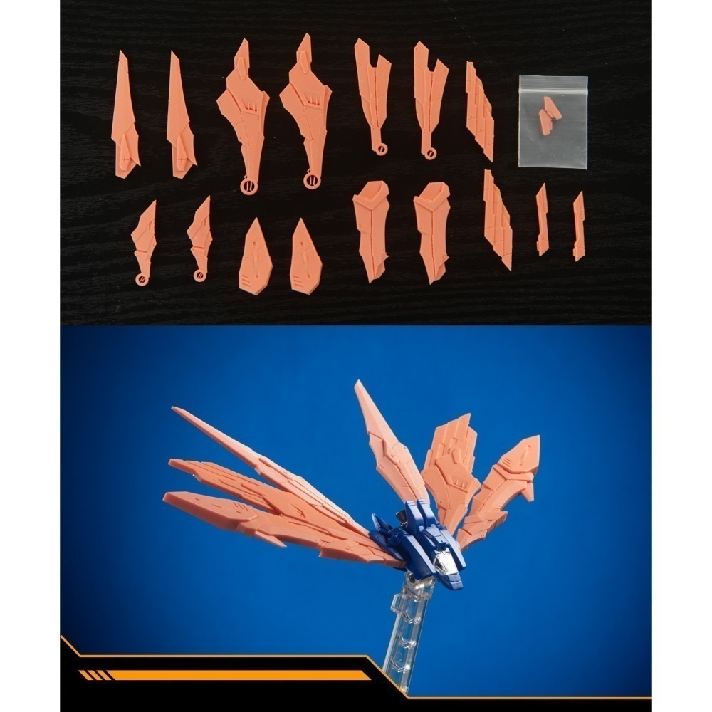 【Max模型小站】菲尼克斯 A-29 RG 神鋼彈二式 背包替換件 背包細節補品改件-細節圖2