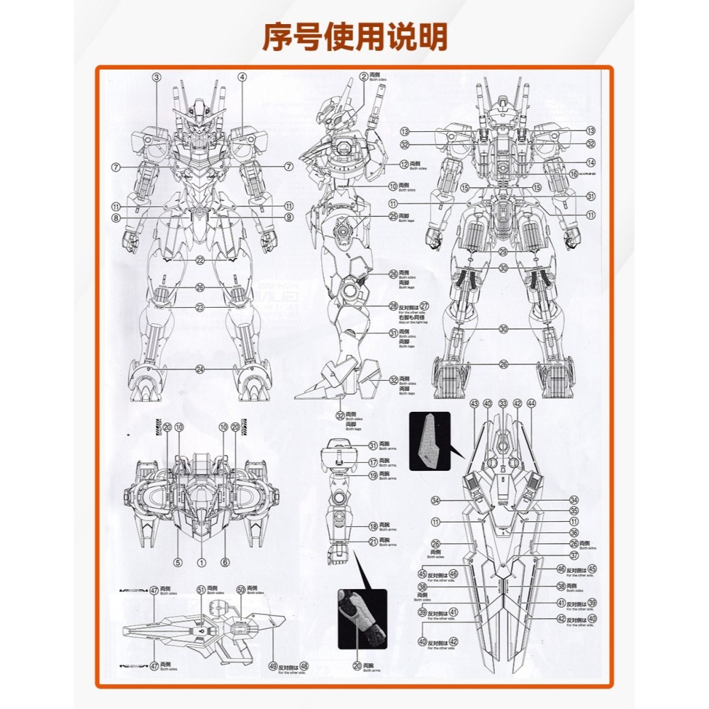 【Max模型小站】GUGU FM 1/100 風靈鋼彈 水星的魔女 環保配色 高清 水貼-細節圖2