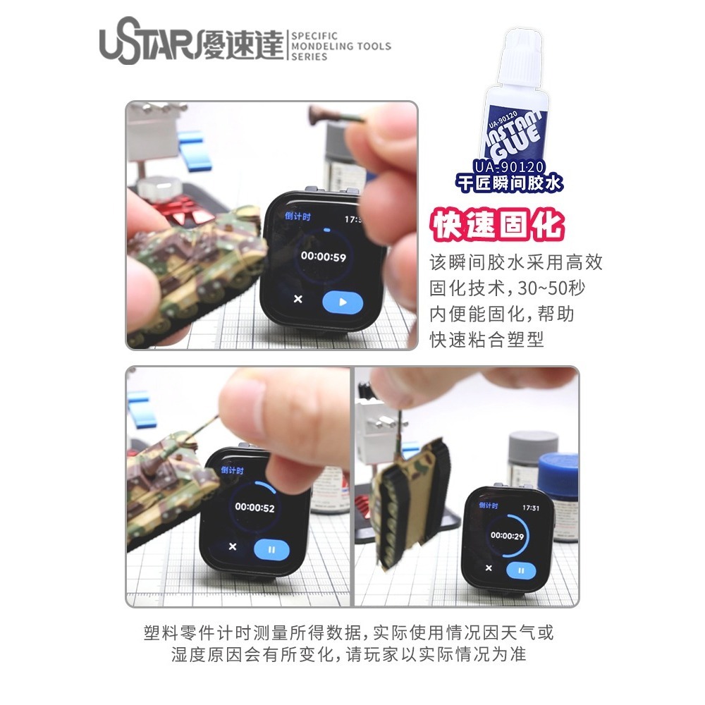 【Max模型小站】優速達 模型瞬間膠水 UA-90120-細節圖2
