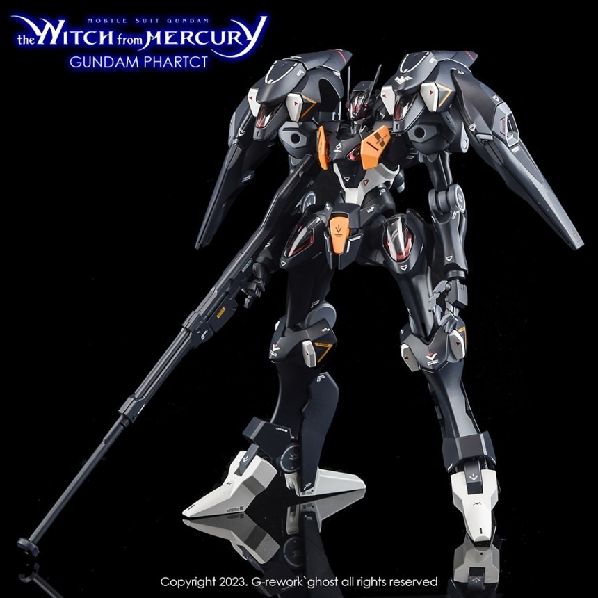 【Max模型小站】炎水貼 HG(68) 1/144 水星的魔女 07 鐵騎鋼彈 高清 螢光水貼-細節圖7