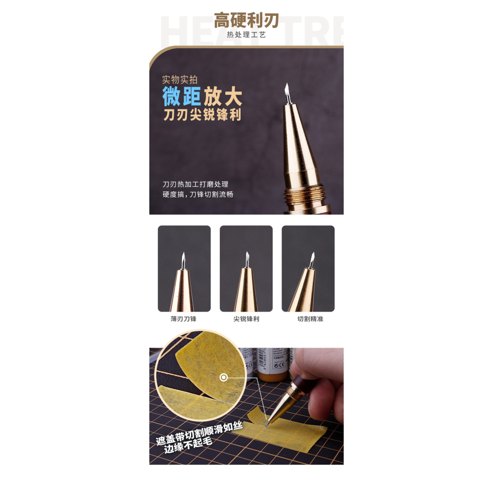 【Max模型小站】優速達 筆式修邊刀水口薄刃筆刀 UA-91801模型工具-細節圖3