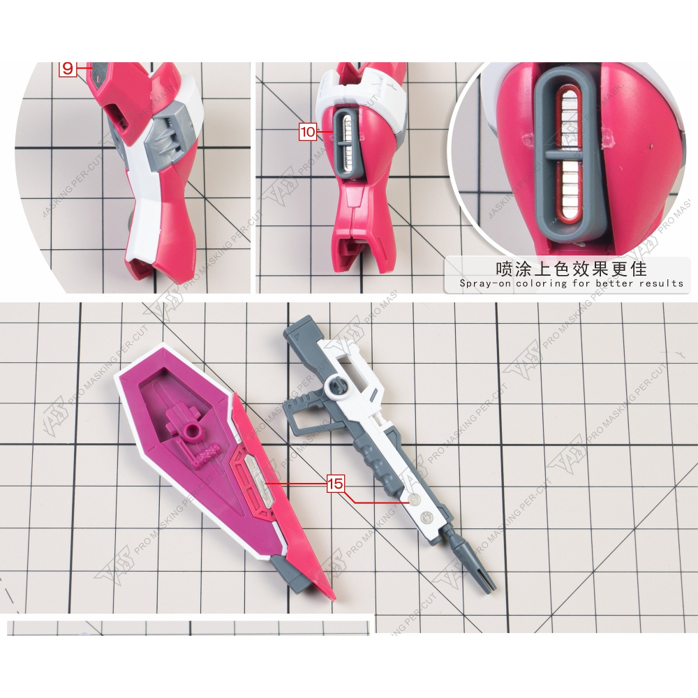 【Max模型小站】TAS沉迷者 HG無限正義鋼彈二式 高精度蝕刻片 模型機甲改造(無背膠)-細節圖3