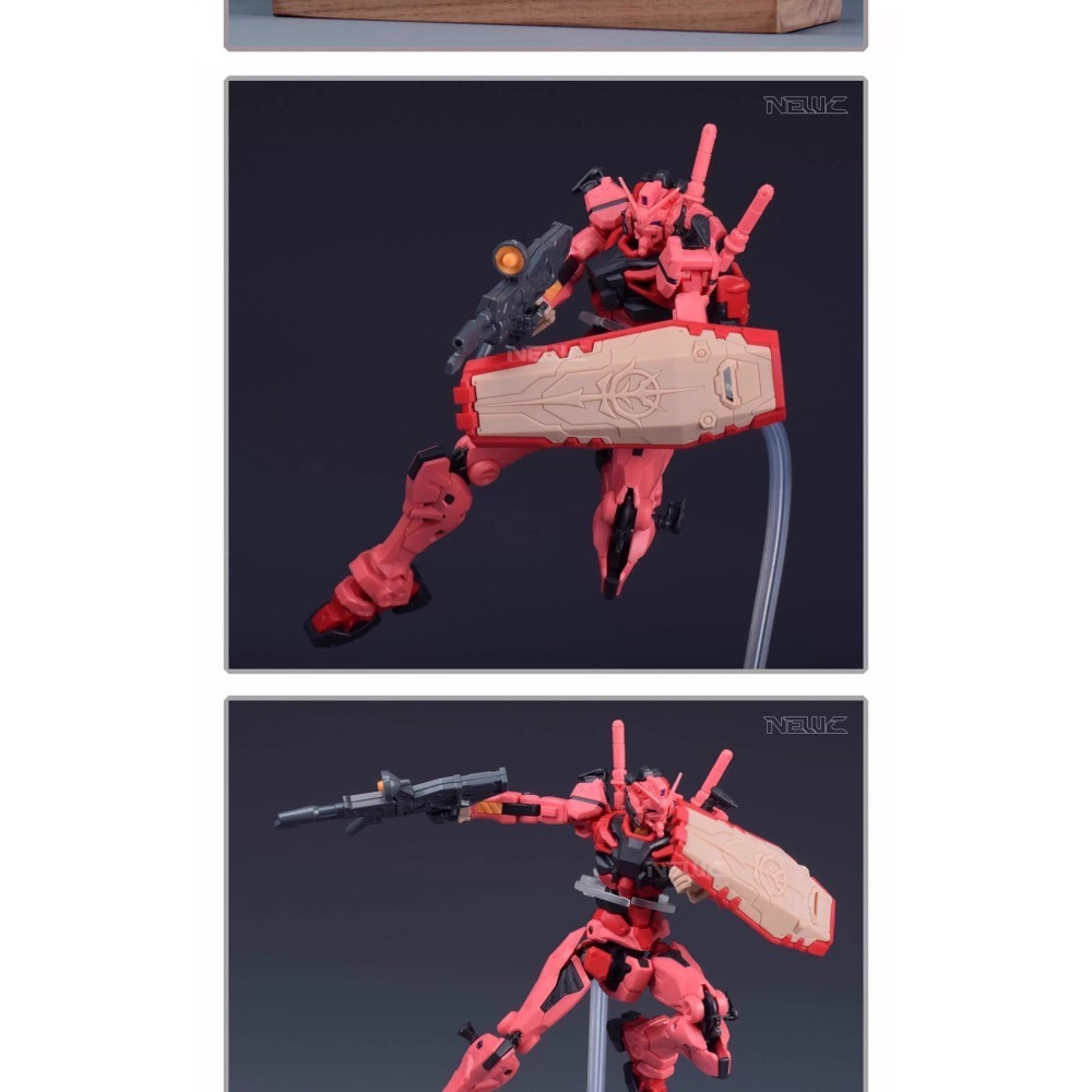 【Max模型小站】新月 (HG) 紅色鋼彈 跨時之戰 造型手+浮雕盾牌-細節圖5