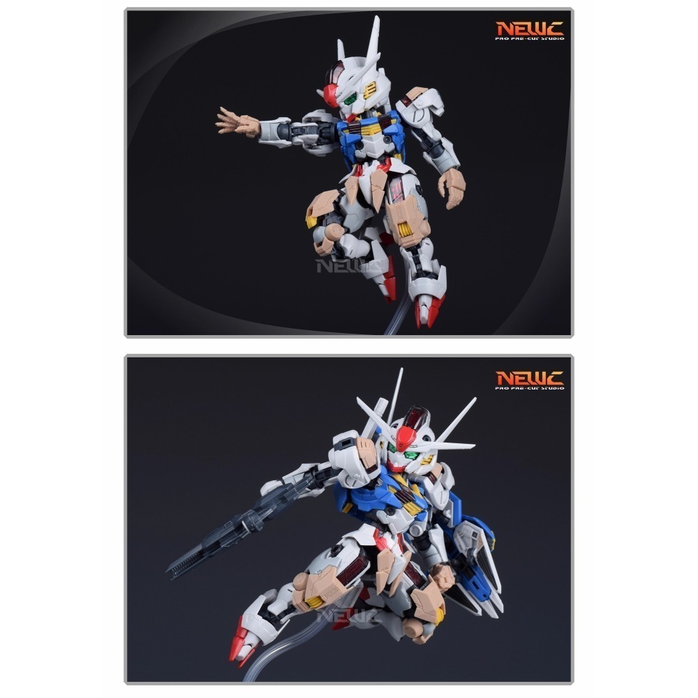 【Max模型小站】新月 (MGSD) 風靈鋼彈 水星魔女 細節造型手+特效件-細節圖7