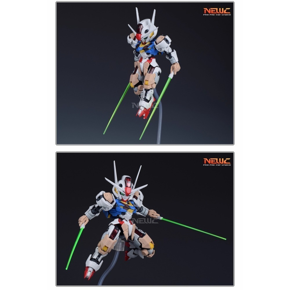 【Max模型小站】新月 (MGSD) 風靈鋼彈 水星魔女 細節造型手+特效件-細節圖8