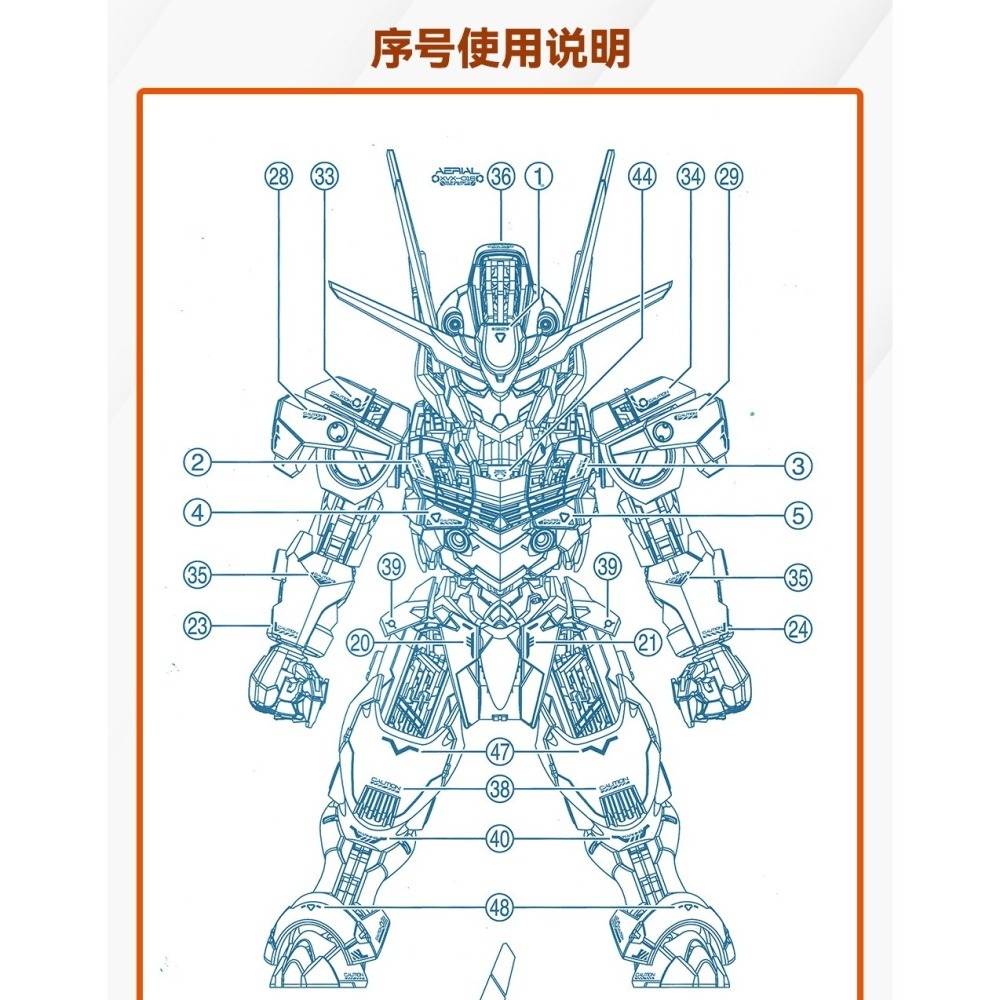 【Max模型小站】GUGU MGSD Q版 風靈鋼彈 水星的魔女 高清水貼-細節圖2