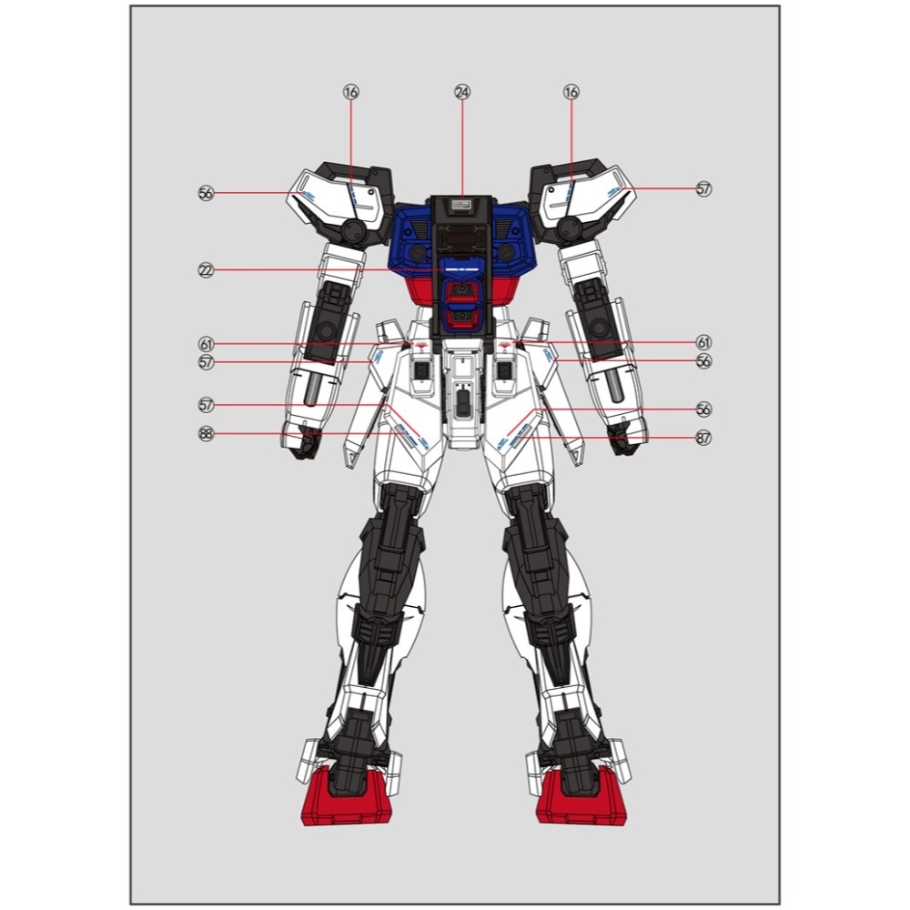 【Max模型小站】拾壹零 MG MB 1/100 GAT-X105 攻擊鋼彈 空裝劍裝炮裝水貼-細節圖3
