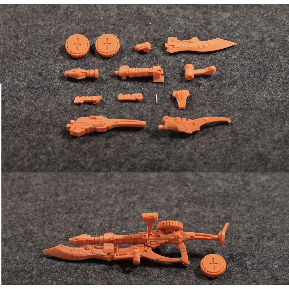 【Max模型小站】菲尼克斯 A-13 HG 刺刀型薩克機槍 武器改件1/144比例通用接口-細節圖2