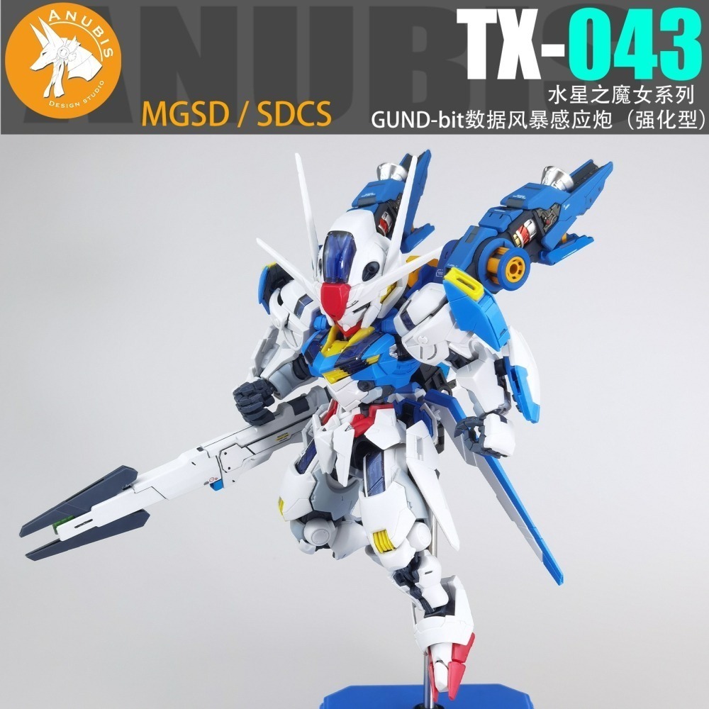 【Max模型小站】阿努比斯 TX043 MGSD風靈 風暴感應炮 强化型 武器改件通用-細節圖5
