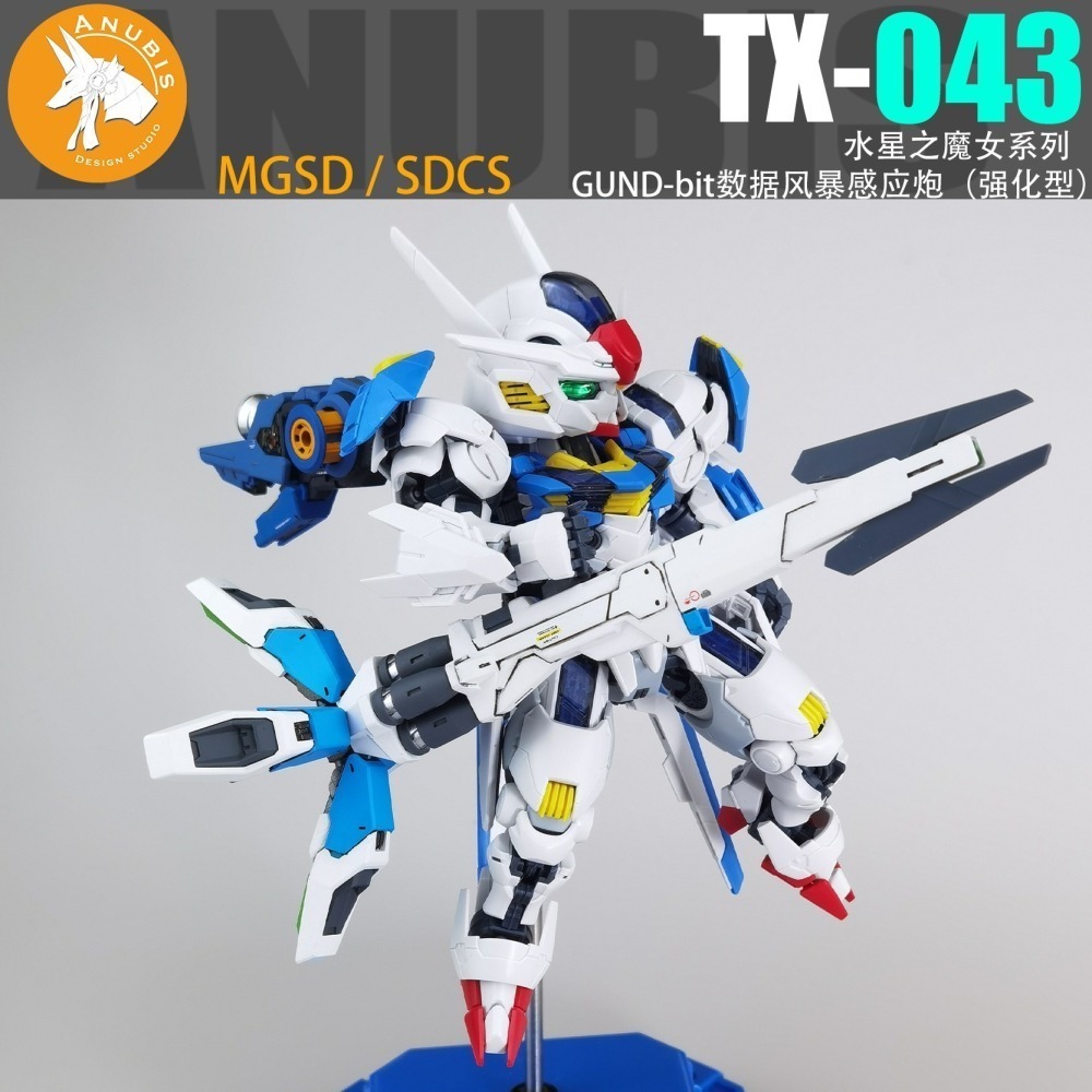 【Max模型小站】阿努比斯 TX043 MGSD風靈 風暴感應炮 强化型 武器改件通用-細節圖6