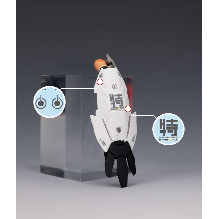 【Max模型小站】喵匠HOBBY MIO高精度水貼 VOL12 科幻樣式水貼 機娘符號 水貼-細節圖6