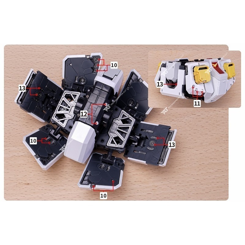 【Max模型小站】TAS沉迷者 PGU元祖 RX78 鋼彈蚀蝕片 金屬細節補品(附背膠)-細節圖6