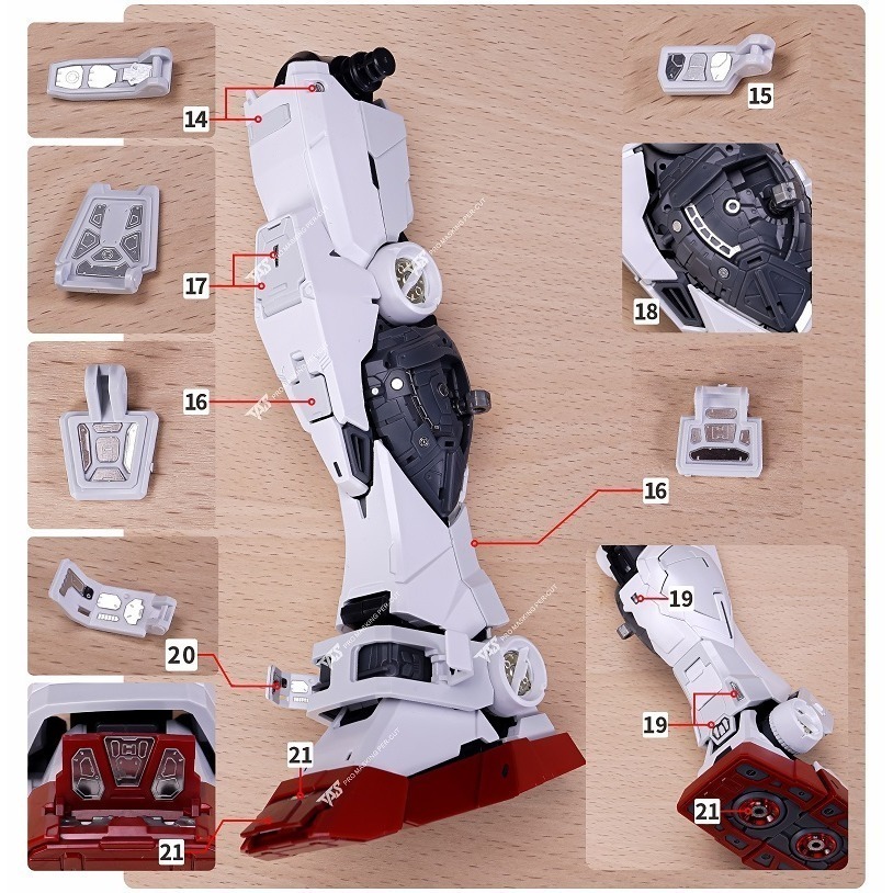 【Max模型小站】TAS沉迷者 PGU元祖 RX78 鋼彈蚀蝕片 金屬細節補品(附背膠)-細節圖7