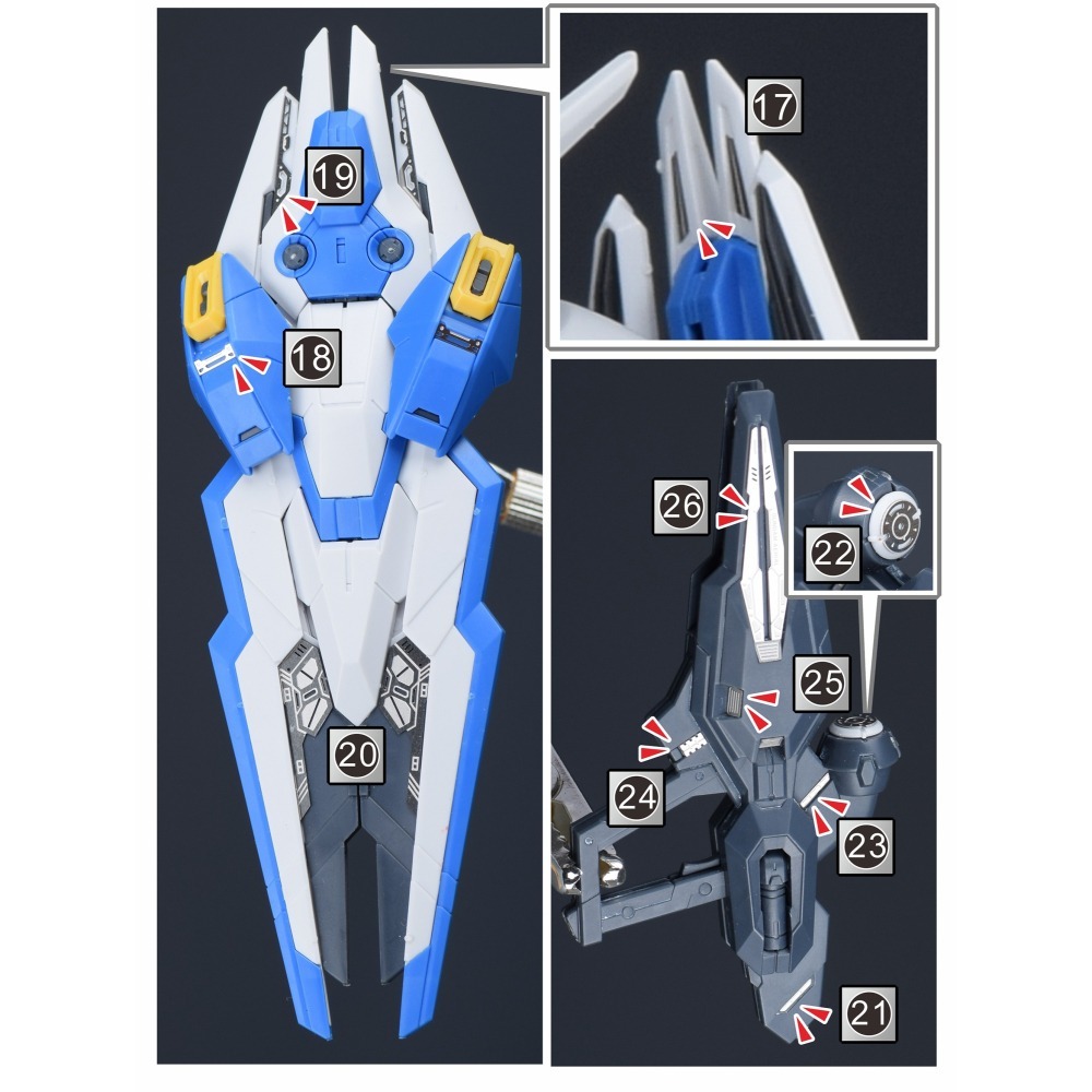 【Max模型小站】新月 水星的魔女 MGSD 風靈鋼彈蝕刻片-細節圖5