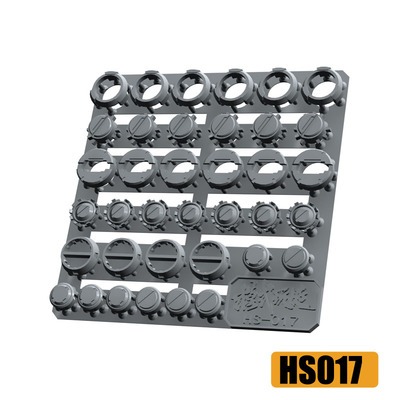 【Max模型小站】模式玩造 HS015/HS017 鋼彈科幻模型 細節改造 通用裝甲關節螺釘-規格圖5