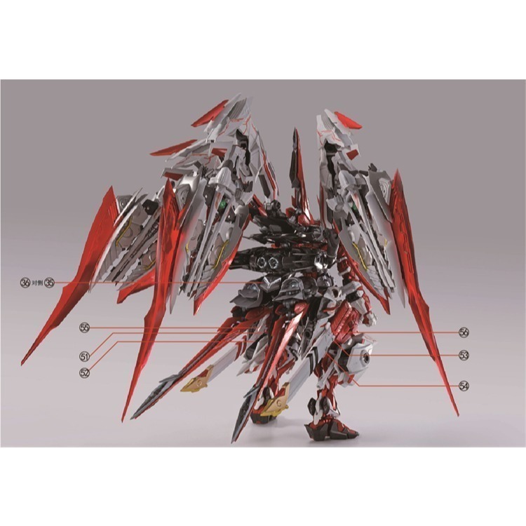 【Max模型小站】拾壹零 MG MB 1/100 MBF-P02 紅龍異端鋼彈 王者之劍 水貼-細節圖5