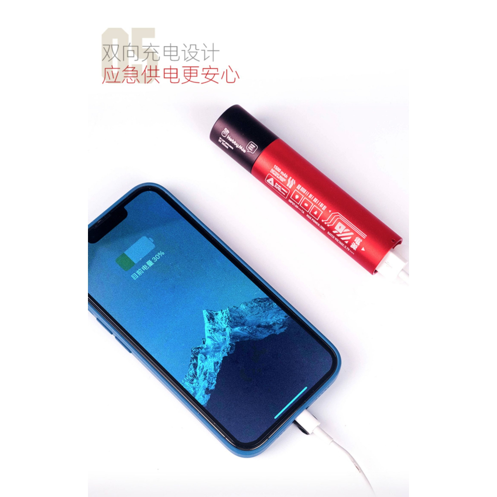 【Max模型小站】喵匠 HOBBY MIO UV 紫外光手電筒 365nm 充電款(可雙向充電)-細節圖7