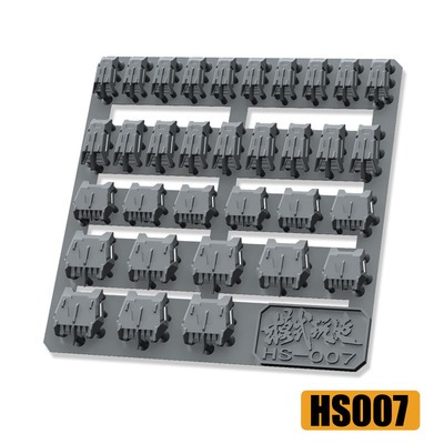 【Max模型小站】模式玩造 HS007/HS012 鋼彈科幻模型 細節改造 重裝甲反應裝甲-規格圖4