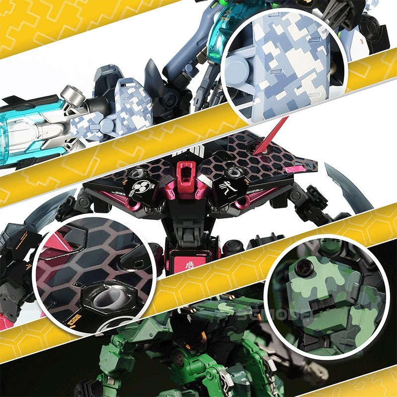 【Max模型小站】Dspiae 迪斯派 鋼彈軍模預裁切多功能遮蓋紙 6款可選 PMT系列-細節圖4