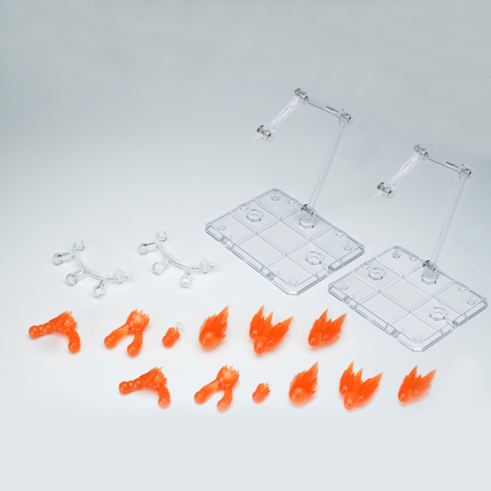 【Max模型小站】NWS RG HG 1/144 神 燃焰 GOD 機娘 鋼彈模型 打擊 連擊 特效件(不含本體)-細節圖2