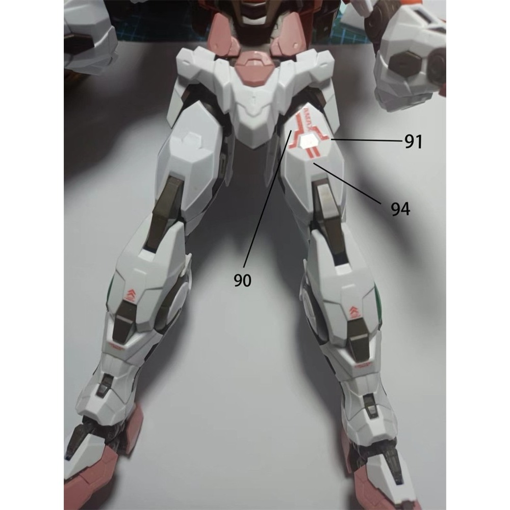 【Max模型小站】Amax工作室 MG Seven GN-00007S 00鋼彈七劍(檢察官).螢光水貼-細節圖2