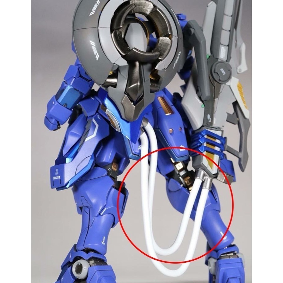 【Max模型小站】HD 鋼彈軍事科幻模型 金屬改件 輸油管電纜線-細節圖2