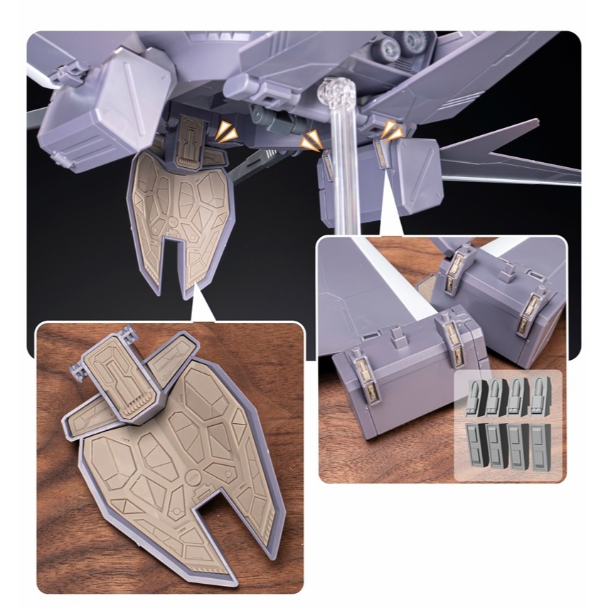 【Max模型小站】TAS沉迷者 HG 驍騎 OPS15 驍騎艾弗里德 3D打印改件補品-細節圖4