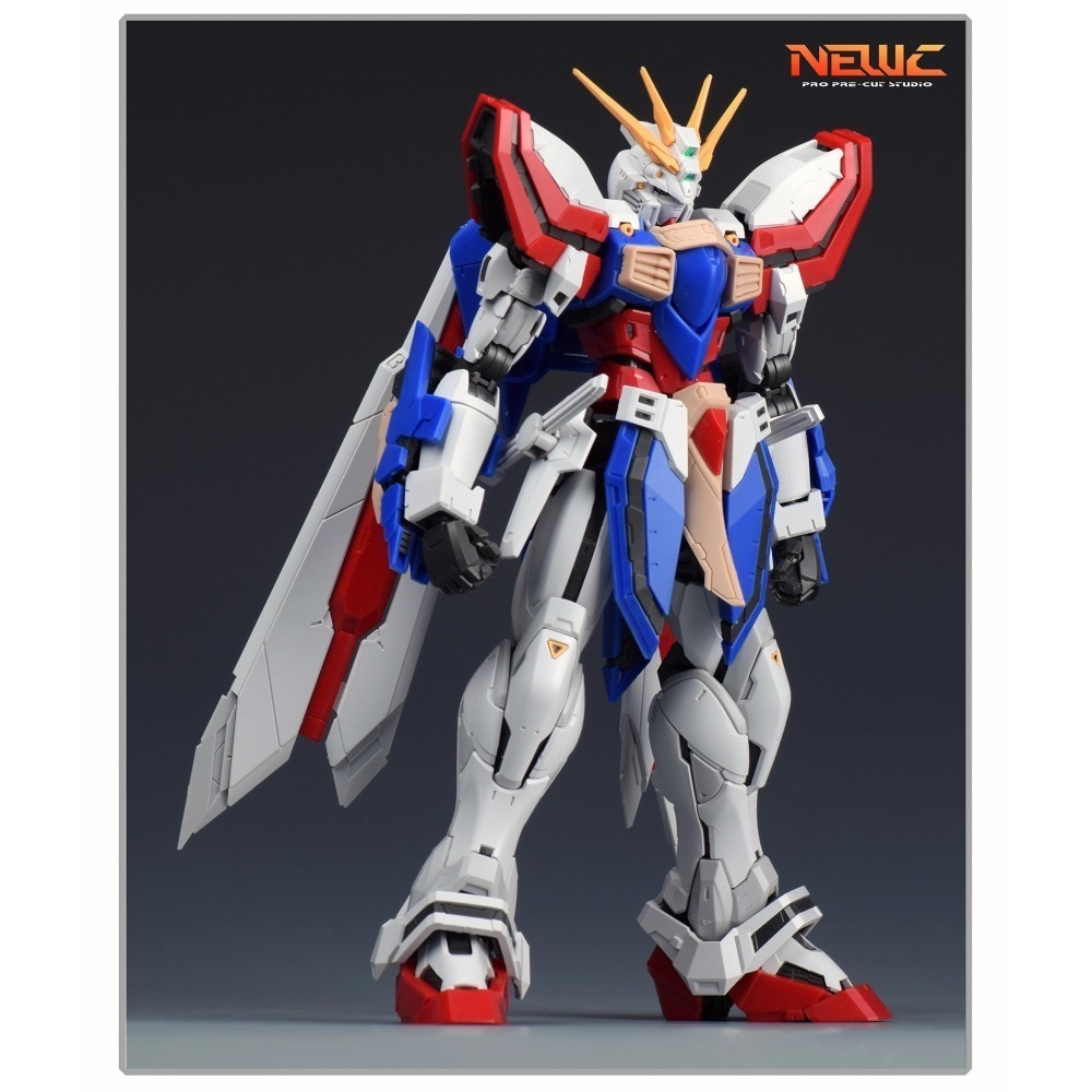 【Max模型小站】新月 (1/100)神鋼彈 胖虎 細節改造胸口胯部爪子改件-細節圖3