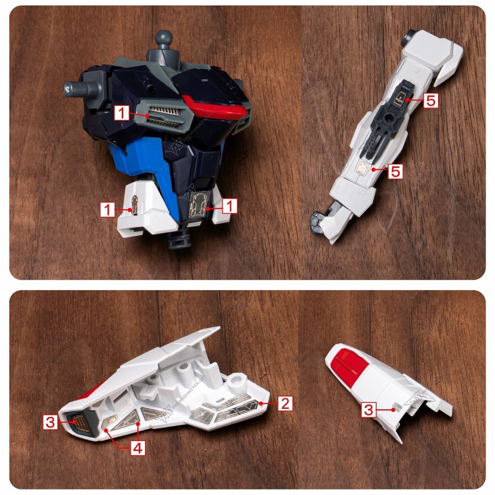 【Max模型小站】TAS沉迷者 MG1/100 自由鋼彈 Ver.2.0 專用高精度蝕刻片 模型改造-細節圖3