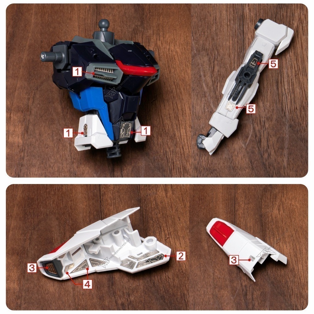 【Max模型小站】TAS沉迷者 MG1/100 自由鋼彈 Ver.2.0 專用高精度蝕刻片 模型改造-細節圖3