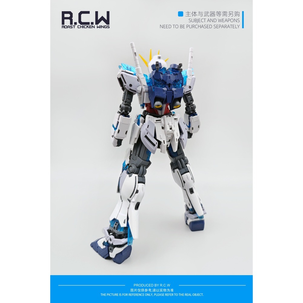 【Max模型小站】RCW 賽可繆框架 MG叙述 獨角獸 精神骨架 螢光改件(透明藍/ 透明綠)-細節圖4