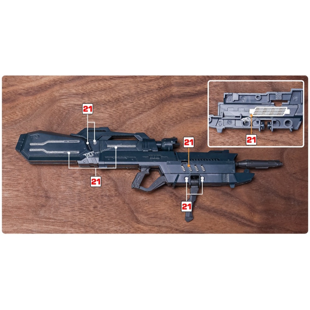 【Max模型小站】TAS沉迷者 MG神意鋼彈 SEED天帝神諭 高精度蝕刻片-細節圖9