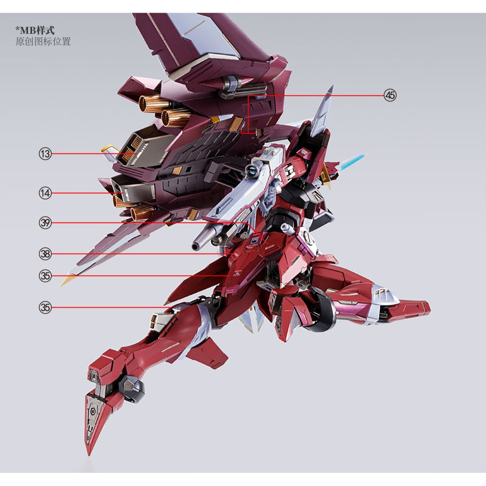 【Max模型小站】拾壹零 MG 1/100 ZGMF-X09A 正義 MB樣式 8831 高清 水貼-細節圖6
