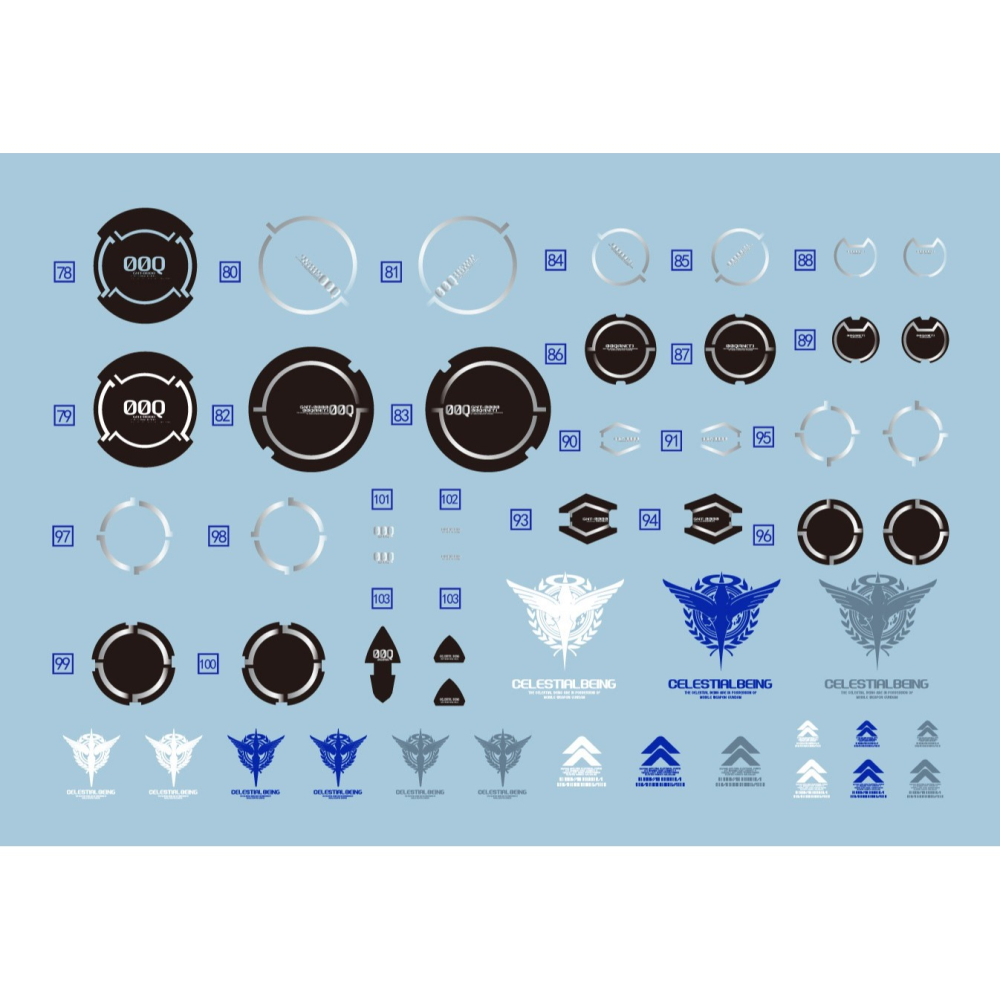 【Max模型小站】拾壹零 MG 00q 全刃式 MB樣式 MG00q模型 高清 水貼-細節圖3
