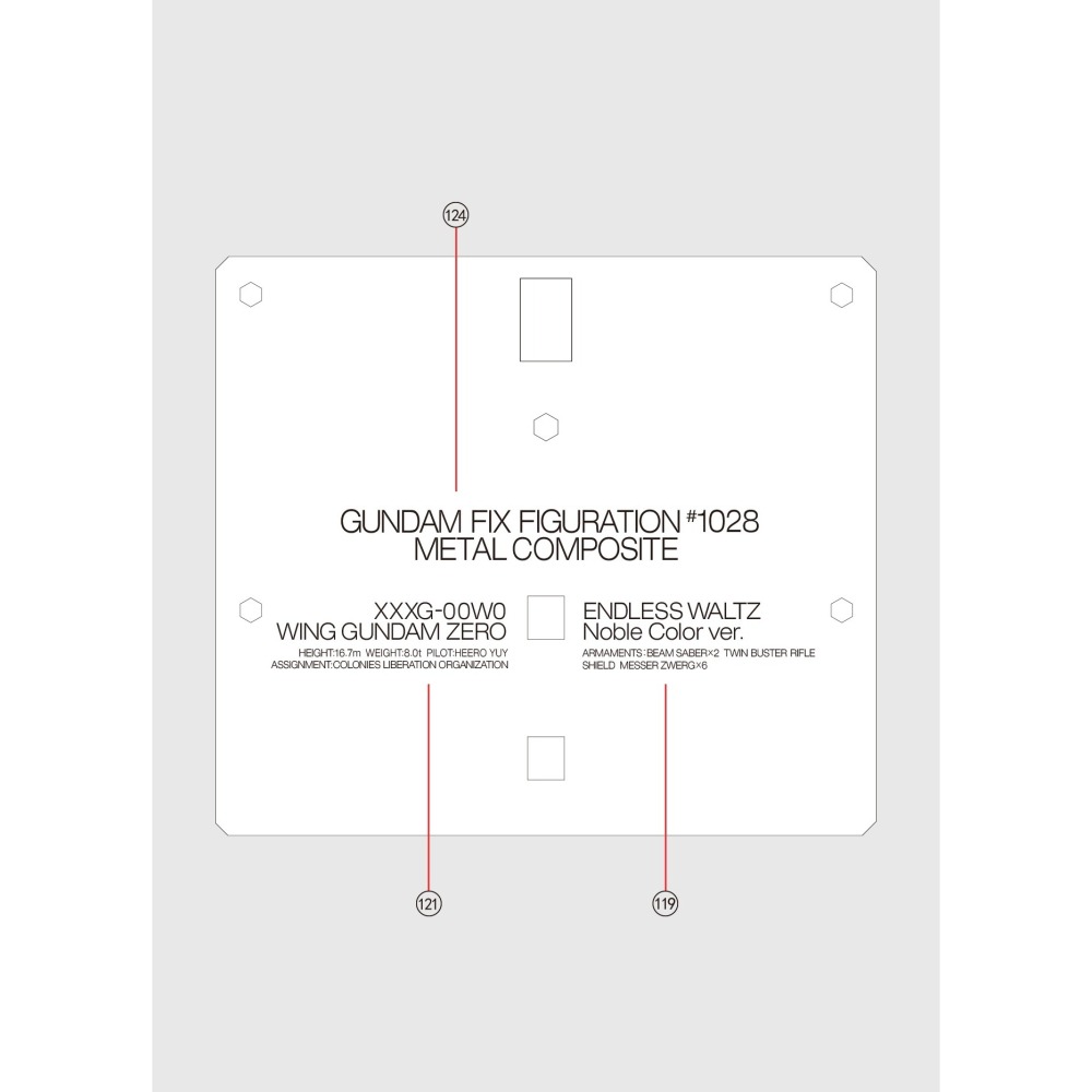 【Max模型小站】拾壹零 FIX 1/100 飛翼 fix樣式 掉毛天使 矮星砲 地台 水貼-細節圖8