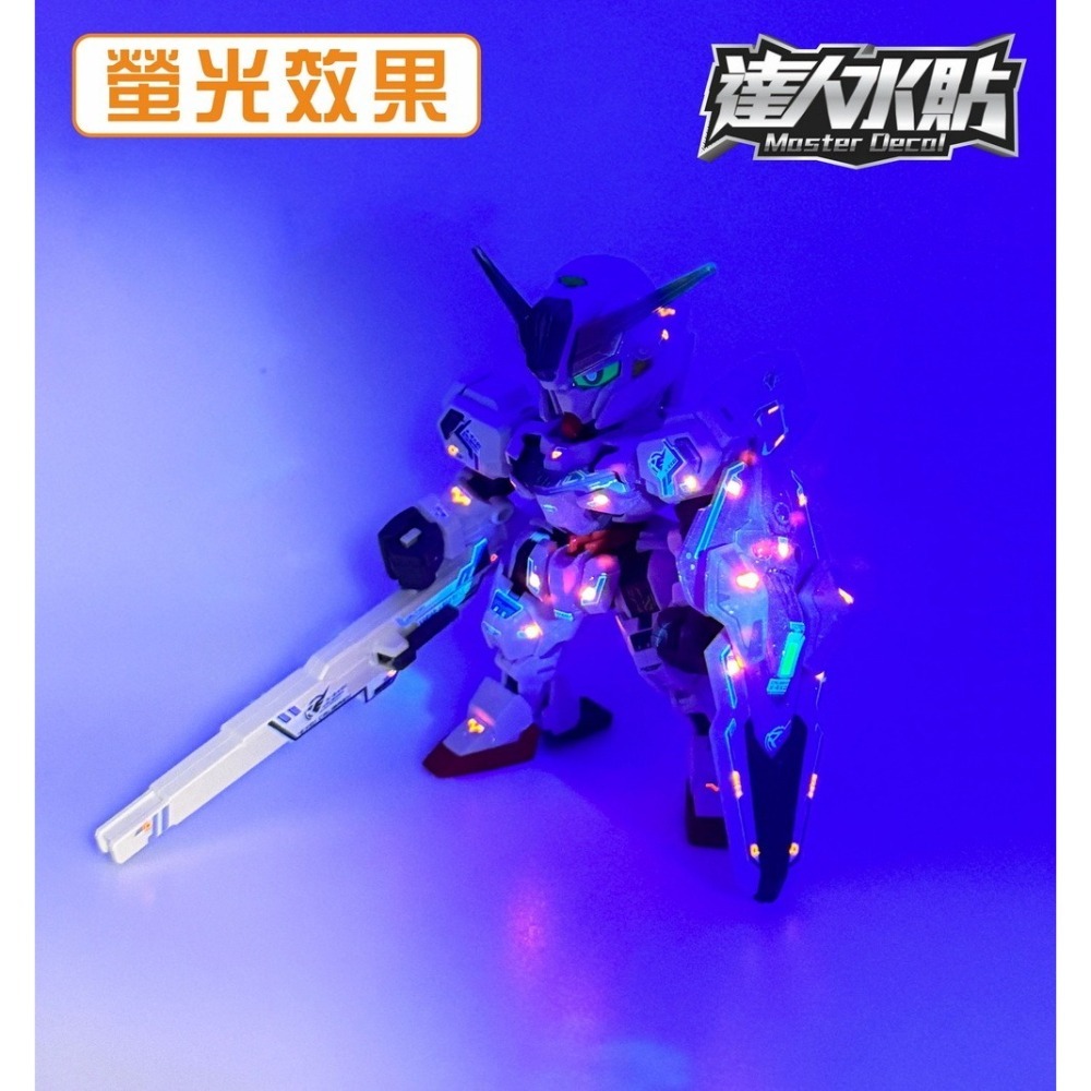 【Max模型小站】達人 (S001) SD SDCS 異靈 女星魔女 模型 螢光水貼-細節圖6