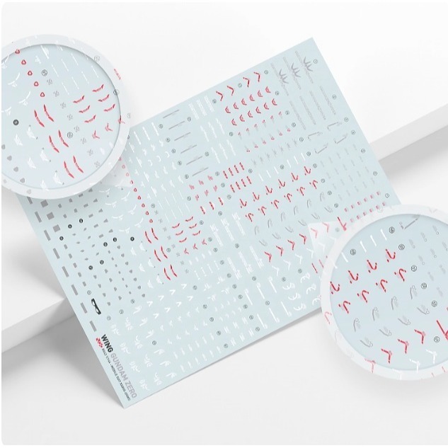 【Max模型小站】LNX RG 1/144 飛翼零式原型機 WINGZERO 高清 水貼-細節圖2