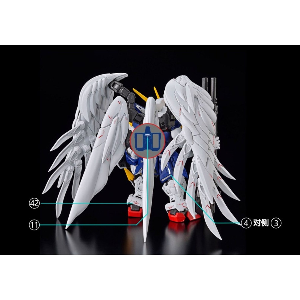 【Max模型小站】拾壹零 MGSD飛翼 fix樣式 鋼彈模型 高清 水貼-細節圖4