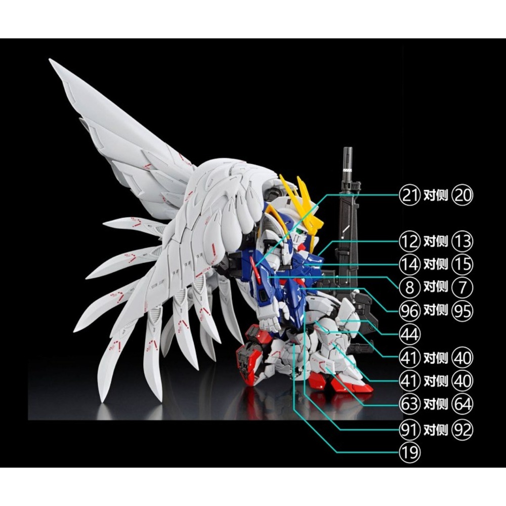 【Max模型小站】拾壹零 MGSD飛翼 fix樣式 鋼彈模型 高清 水貼-細節圖5