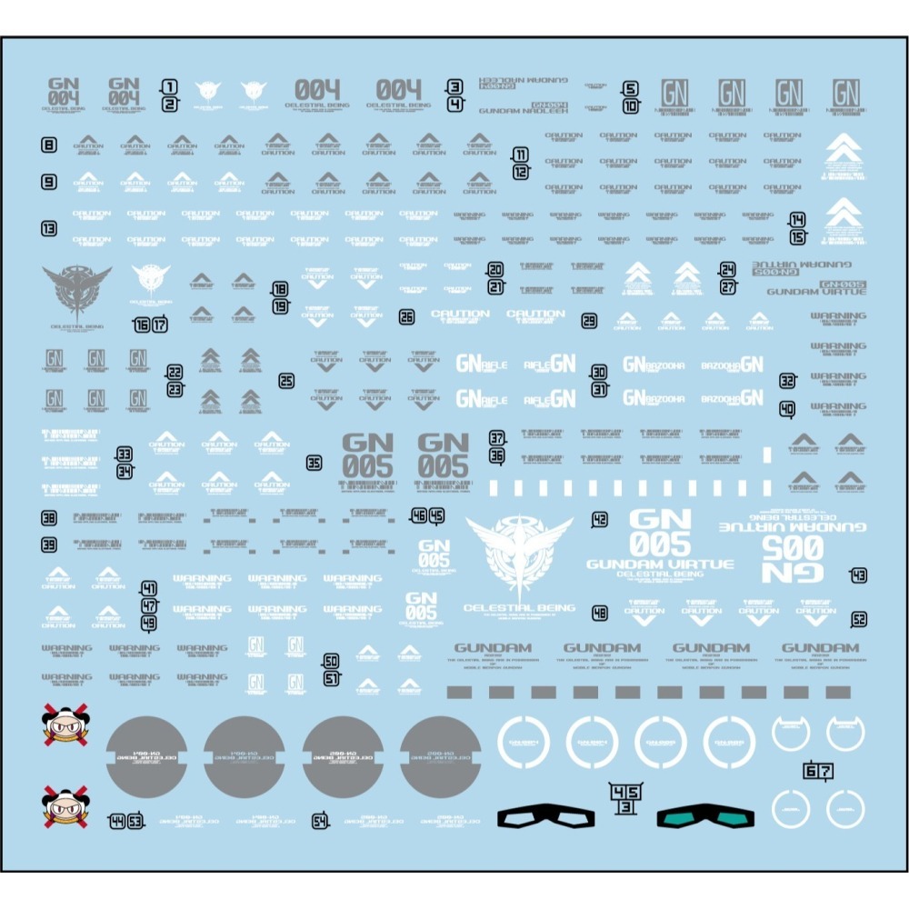 【Max模型小站】三紅領域 MG 1/100 德天使 雙靈 納德雷 提耶利亞 高清 水貼-細節圖2