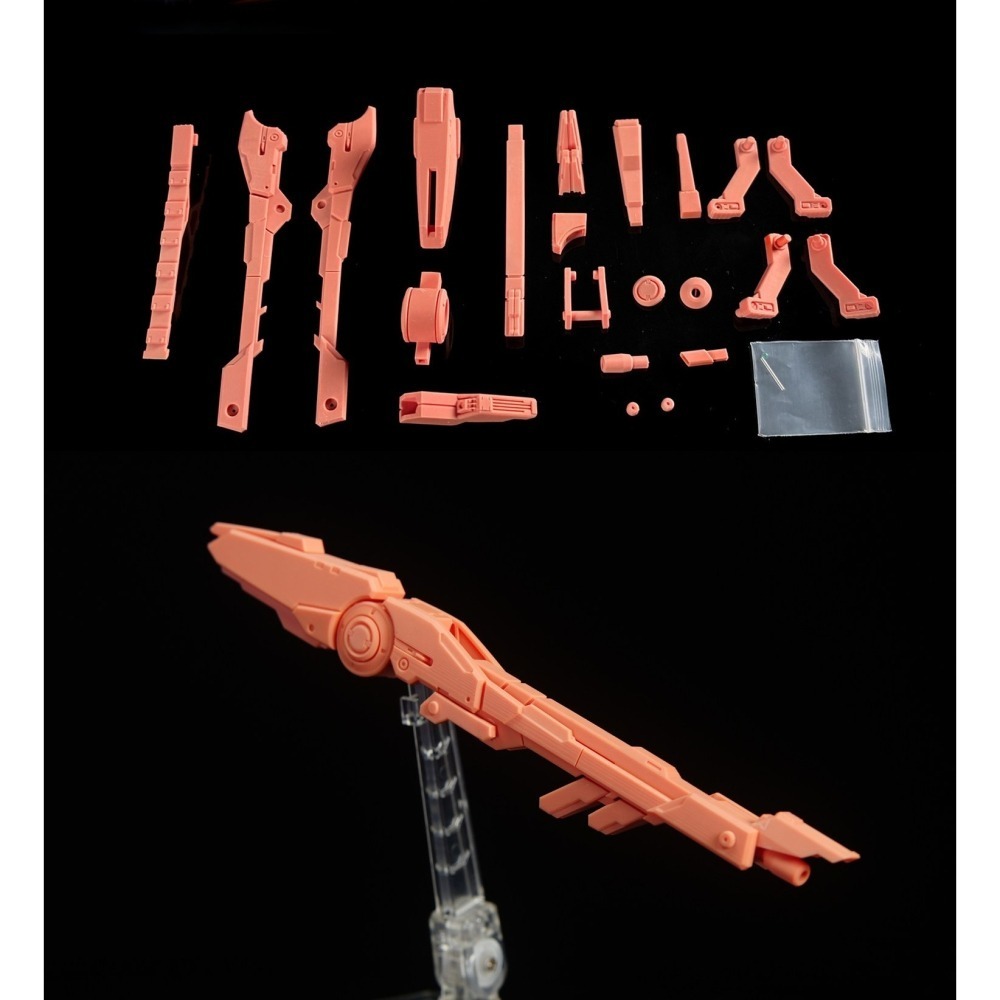 【Max模型小站】菲尼克斯 A-34 1/144比例模型通用 高能折叠粒子炮 武器改件通用-細節圖2