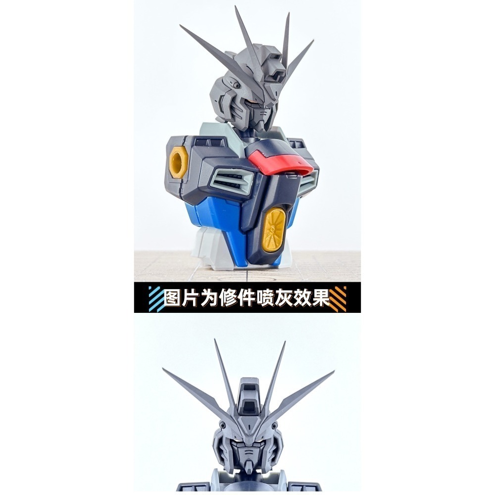 【Max模型小站】菲尼克斯 H-01 1/144比例 HG 新生攻擊自由 頭部改件 頭雕改造-細節圖4