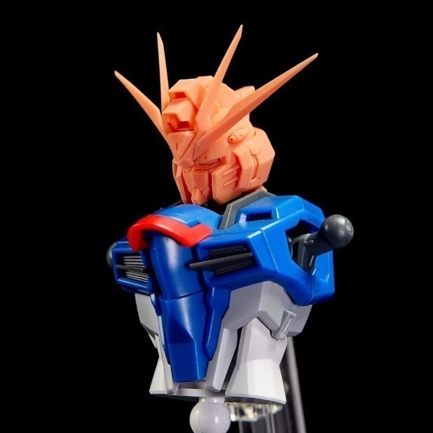 【Max模型小站】菲尼克斯 H-02 1/144比例 HG 飛升自由頭部改件 自由頭雕改造-細節圖3