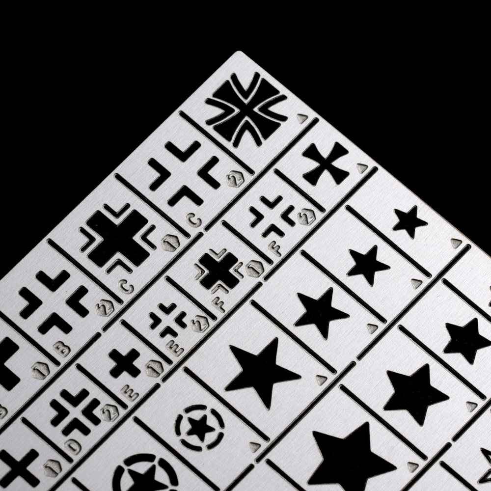 【Max模型小站】艾烈臣 AJ0039 1/72比例二戰德國國防軍美軍蘇軍標示數字漏噴-細節圖4